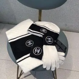 chanel hat and echapres and glove set s_12652a5